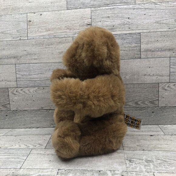 Vermont Teddy Bear Company Brown Bear Plush Jointed Handmade Stuffed Animal - Picture 2 of 8